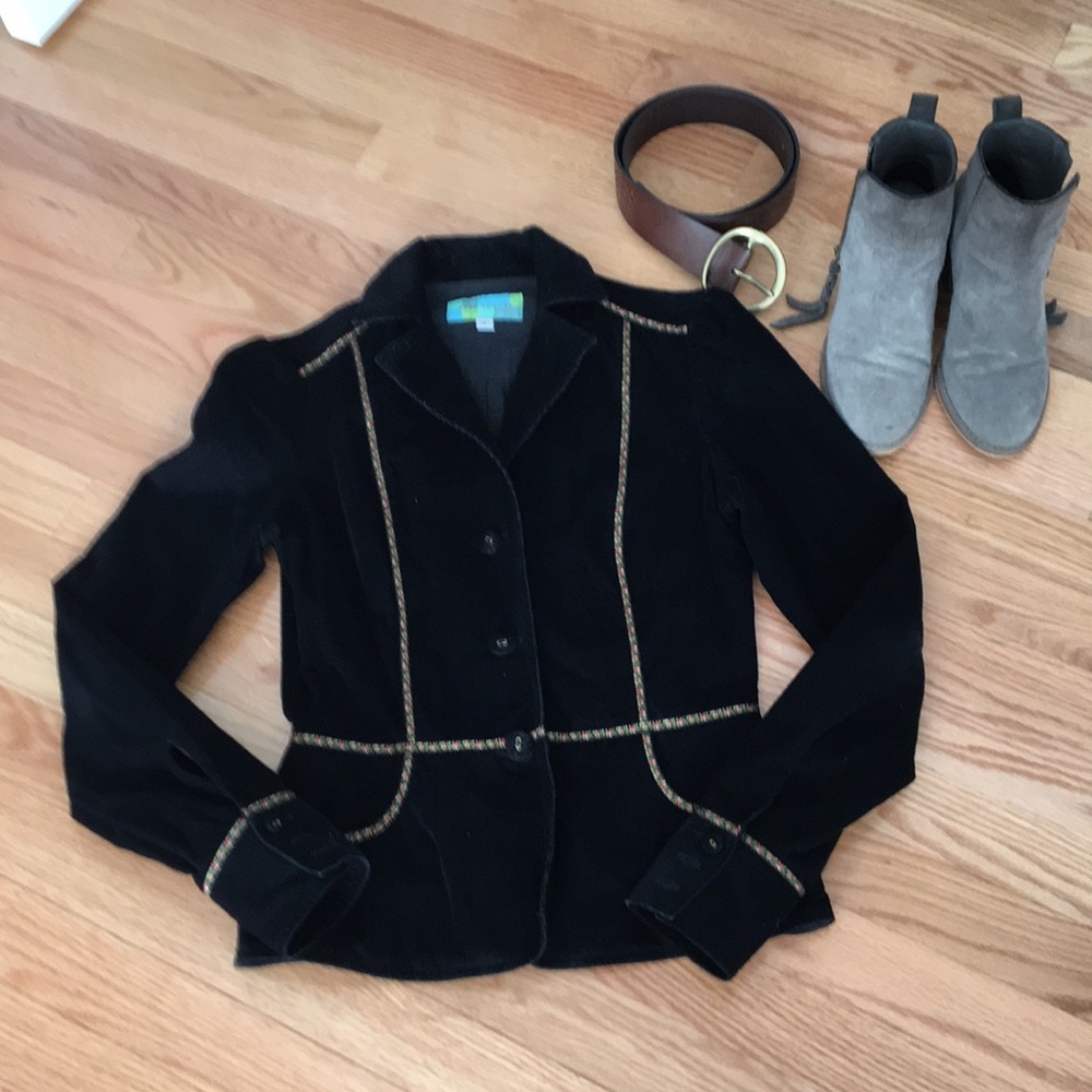 Beth Bowley Corduroy Blazer. Made in the USA